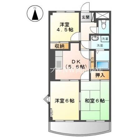 備前西市駅 徒歩15分 2階の物件間取画像